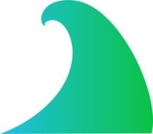green Wave drawing