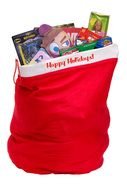 Clip Art of the Santa's Bag