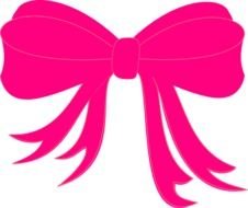 Pink Bow drawing