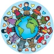 unification on the planet as a graphic image
