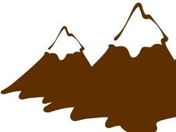 New High Def Mountain drawing
