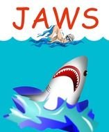 jaws drawing