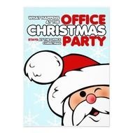 Christmas Office Party Invitations 5 X 7 Invitation Card Zazzle