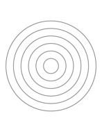 six Concentric Circles