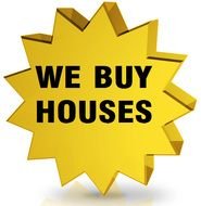 Clipart of we buy houses sign