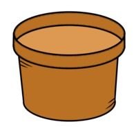 illustration of the pot