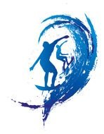 Pacific Ocean Big Wave Surfer Vector Art On Wacom Gallery