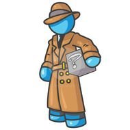 unknown detective as a graphic image