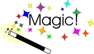 magic word near magic wand