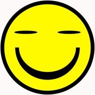 Clipart of Smiley Face Icon