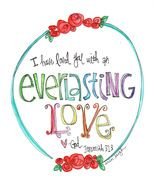 Jeremiah 313 Everlasting Love Scripture Printable Free From Erin clipart