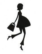 Expectant Mom Pregnant Silhouette Die Cut For Scrap Booking Or Card