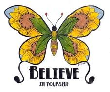 "Believe in Yourself" clipart