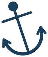 Navy Anchor drawing