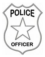 Police Badges Coloring Pages drawing