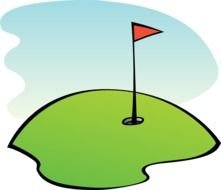 Clipart of Golf field