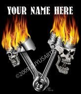 Related Pictures Car Skull And Piston Crossbones