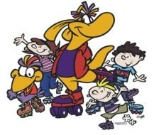 Roller Roo as a graphic image