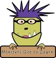 Monsters to learn clipart