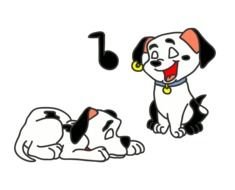 dalmatian singing lullaby
