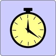 Pocket Watch Icon At Clkercom Vector Online