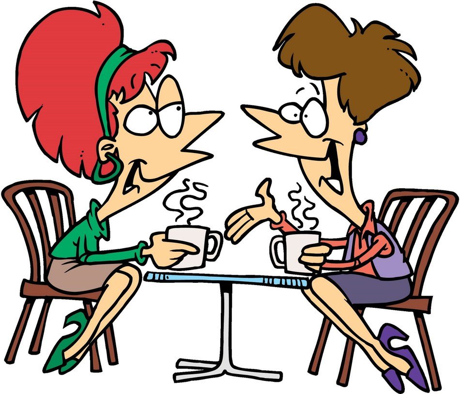 picture of girlfriends at the table
