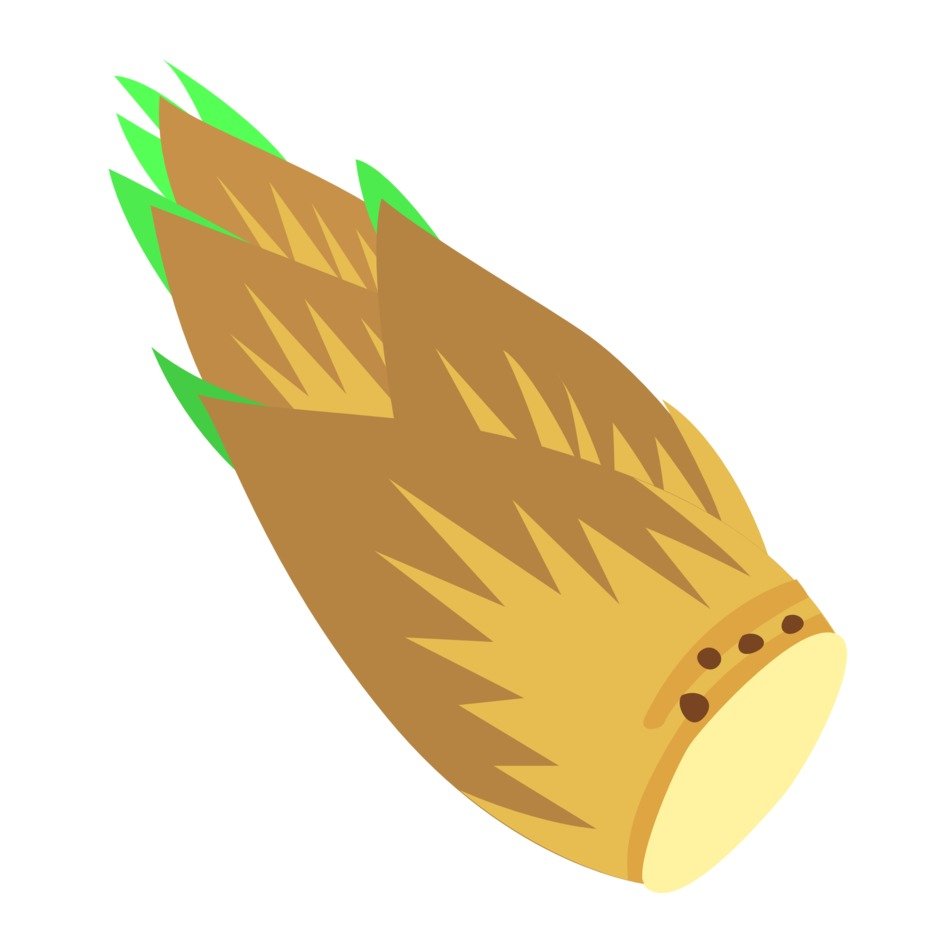 Bamboo as picture for clipart