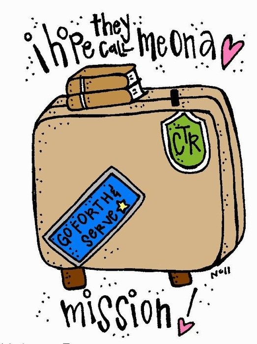 Missionaries bag drawing