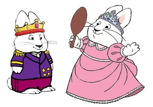 Max And Empress Ruby drawing
