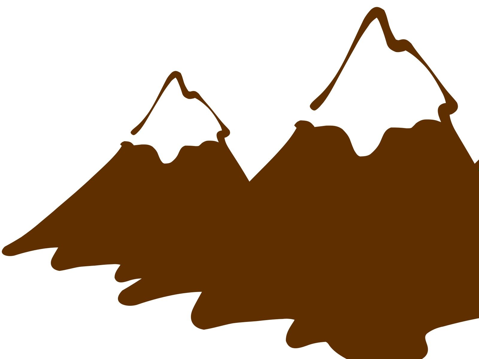 New High Def Mountain drawing