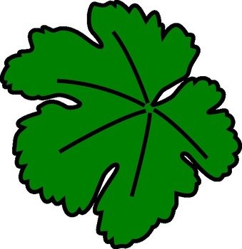 Fig Clipart Free Vector Vine Leaf Clip Art 108734 Vineleaf