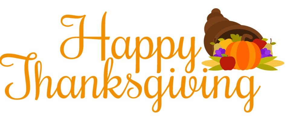 Happy Thanksgiving as picture for clipart