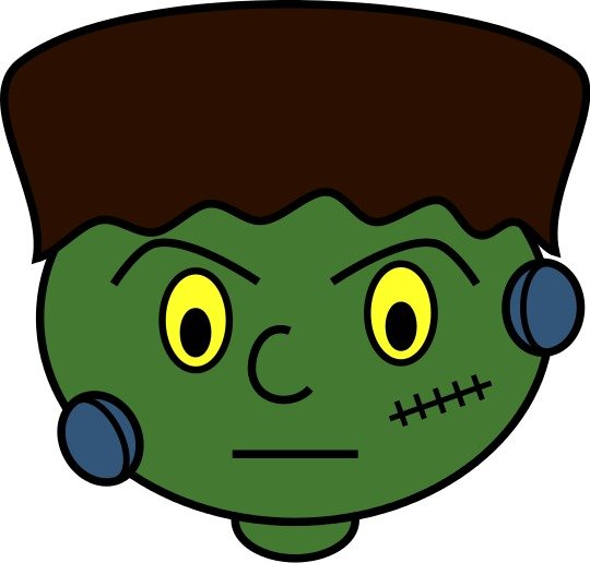 Young Frankenstein Monster Svg Vector