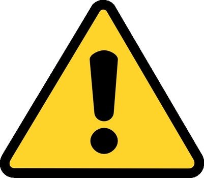 Warning 3 4 5 Clip