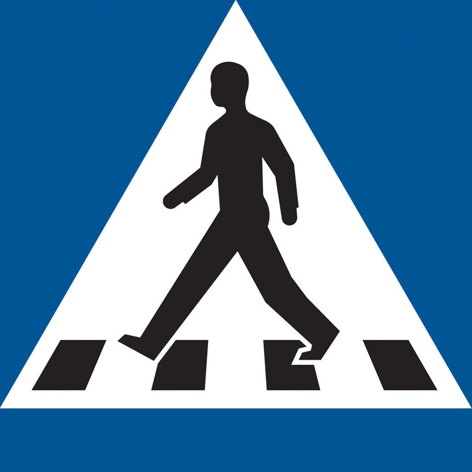 Clipart of the crosswalk