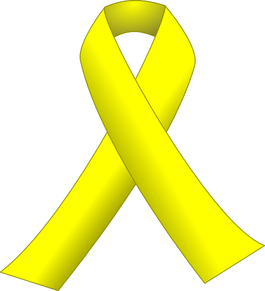 Yellow Ribbon At Clkercom Vector Online Royalty free image download