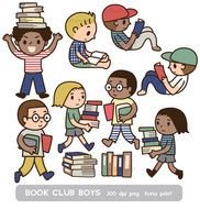 Book Club Boys drawing