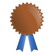 Bronze Medal 11 Small 300pixel Size Free Design