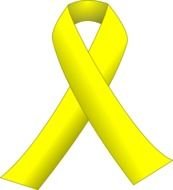 Yellow Ribbon At Clkercom Vector Online Royalty
