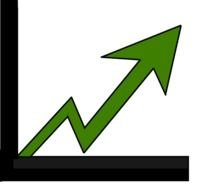 Green Profit Arrow Outline 2 At Clkercom Vector