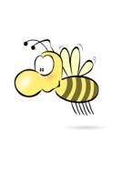 Clipartistnet &187 Bee 18 Black White Line Art Svg