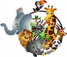 Funny Wildlife drawing