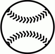 Clipart of Baseball ball