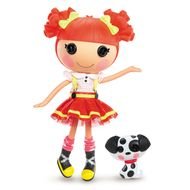 photo of a Lalaloopsy doll with a toy dog