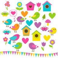 Candyland Border Birds 33
