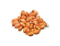 shiny beans as a picture for clipart