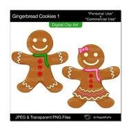 Cookie Digital Christmas Xmas Red Green Pink