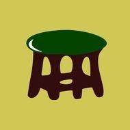 stool drawing