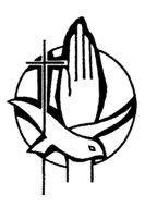 black and white sign of the catholic mystery