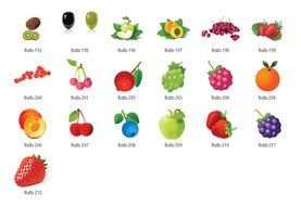 drawings of fruits with names for preschool